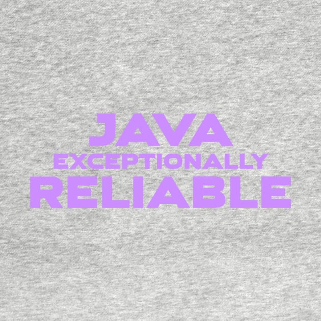 Java Exceptionally Reliable Programming by Furious Designs